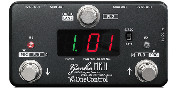 使いやすいコンパクトなMIDIコントローラ☆One Control / Gecko MKⅡ
