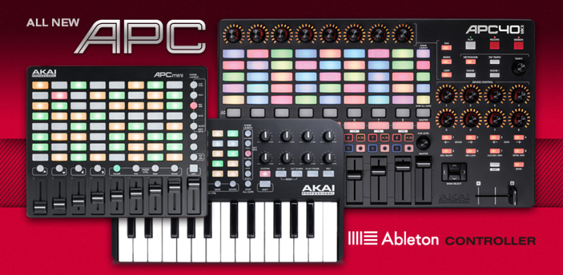 ☆AKAI APCシリーズ発売☆待望『APC40 MK2』、Ableton Liveユーザー必見 | DJ機材/PCDJ/電子ドラム