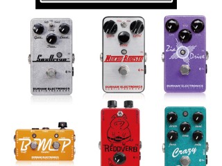 Durham Electronics Zia Drive Overdrive Pedal - YouTube