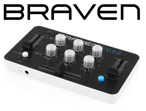 Braven Fuse : une mini table de mixage Bluetooth très « portable »