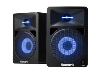 Numark N-Wave 360 アクティブパワードモニタースピーカー Amazon.com: Numark N-Wave 360-3” Powered DJ Desktop Monitor