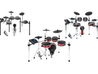 電子ドラム alesis DM8 エクストラエディション 2クラッシュ 2フロアタム