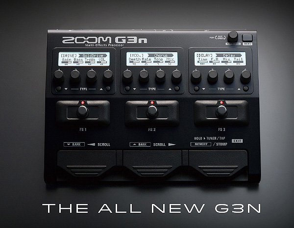 Zoom(ズーム)の定番コンパクトマルチエフェクターが新しくなりました！『G3n』『G3Xn』予約受付開始！ | DJ機材/PCDJ/電子