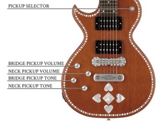 レフトハンドの方推奨！Zemaitis「A24SU LH NATURAL PEARL HEART」のご