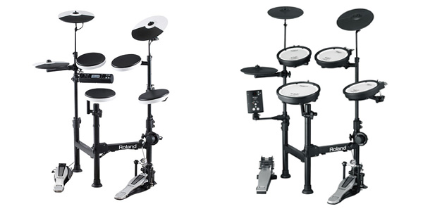 Roland V-Drums Portableシリーズ「TD-4KP-S」と「TD-1KPX-S」比べてみ