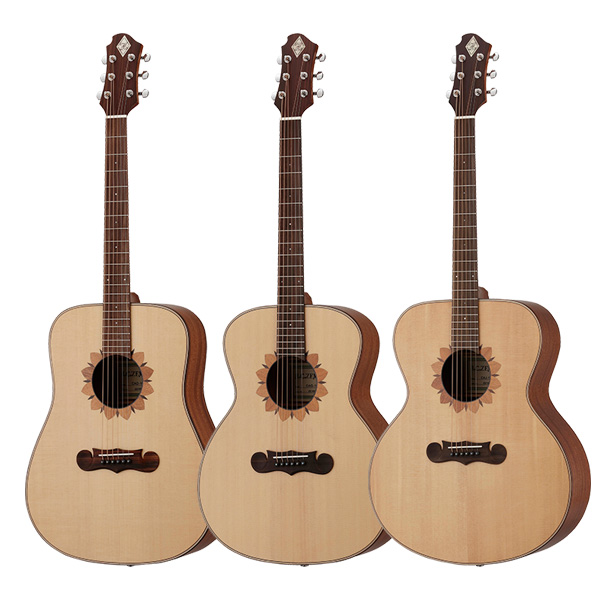 Zemaitis(ゼマティス) からの新しい3種類のアコースティックギターが新 