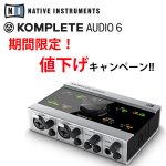 【若干不具合有り】KOMPLETE AUDIO 6 若干不具合有り】KOMPLETE AUDIO 6 Native Instruments/KOMPLETE