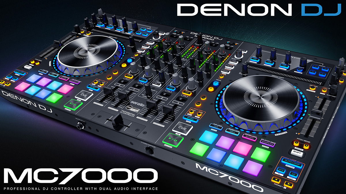 DENON DJ新商品！24bitサウンド4チャンネルSerato DJコントローラー 
