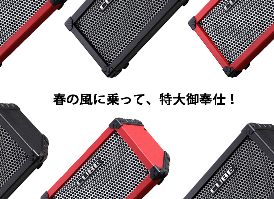 ☆限定2セットのみ☆専用ケースセットの路上ライブ定番スピーカー『Roland(ローランド) / CUBE STREET [CUBE-ST]』 |  DJ機材/PCDJ/電子ドラム/ミュージックハウスフレンズ