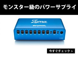 発売】Strymonが誇る高い技術に裏打ちされたクラス最高＆最大のパワー 