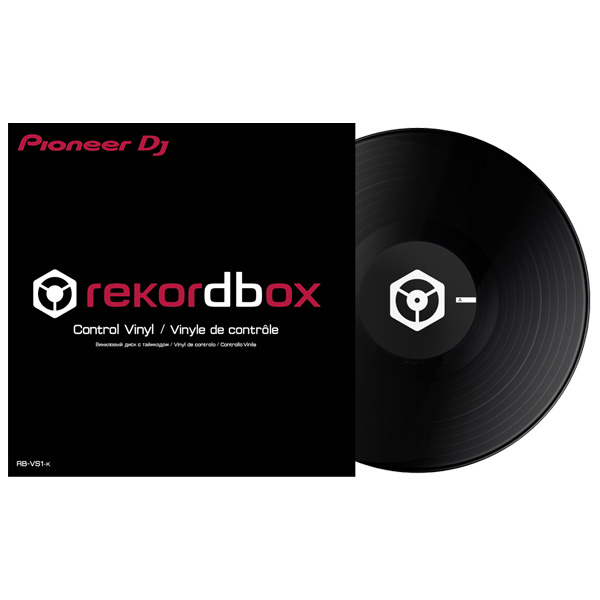 Pioneer(パイオニア) /  Control Vinyl 1枚 RB-VS1-K 「rekordbox dvs」専用コントーロールバイナル