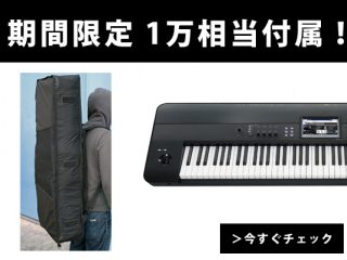 4月10日までの期間限定 ケース付き】シンセサイザー Korg/ KROME-73