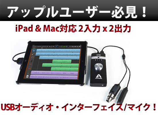 アップルユーザー必見！ 】iPad & Mac対応 2入力 x 2出力 USB 