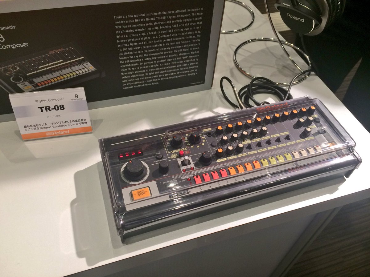 1/9更新】伝説の名機リズムマシン「TR-808（通称：ヤオヤ）」が