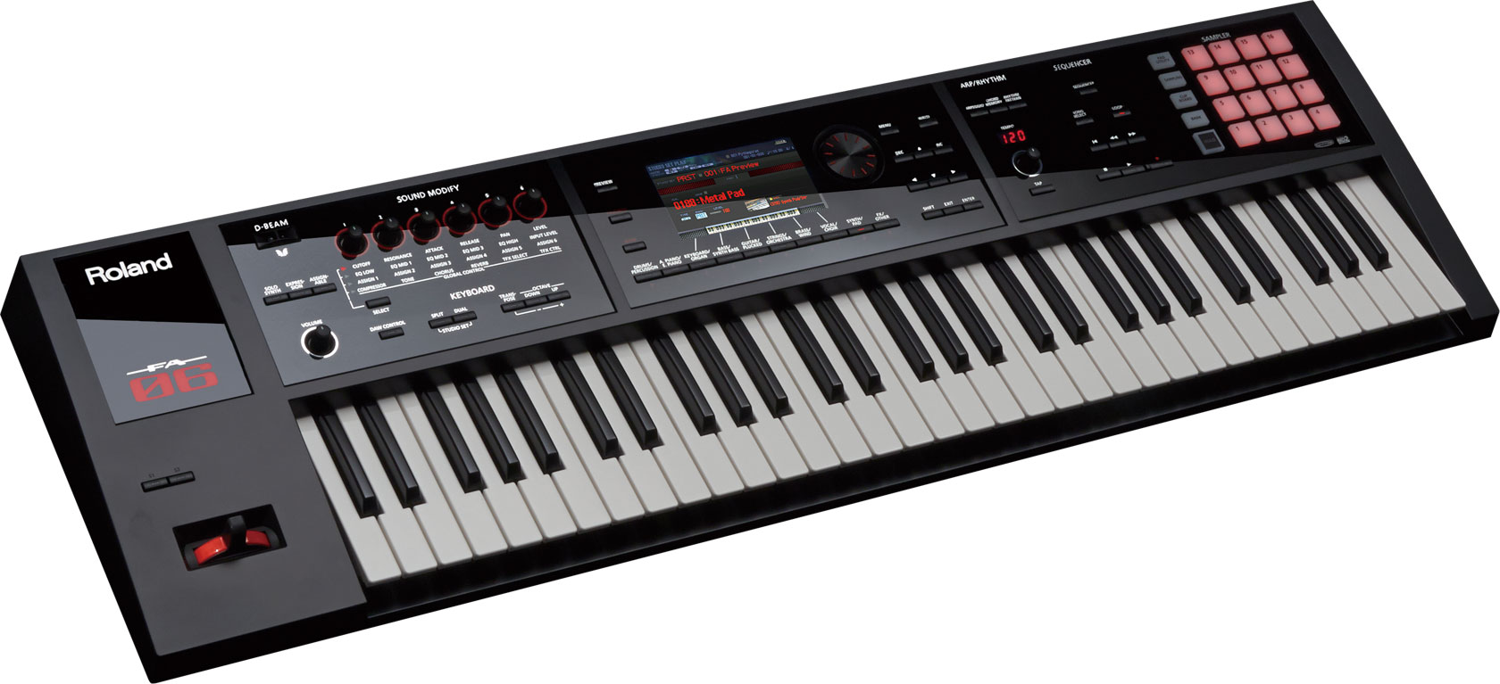 Roland FA-06 シンセサイザー-