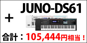 JUNO-DS61　スターターセット総額