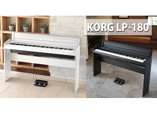 カーリング KORG LP-180BK 電子ピアノ 鍵盤楽器