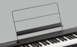 KORG　D1　デジタルピアノ　譜面台