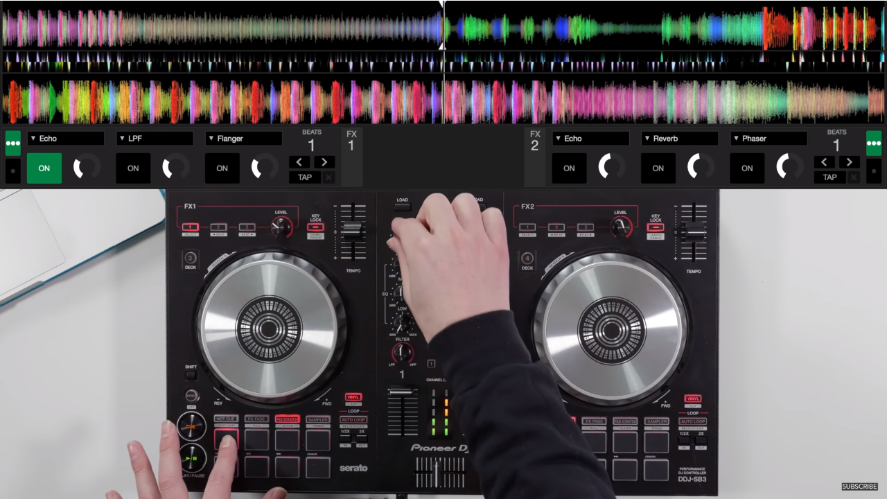 Pioneer DJ / DDJ-SB3】新色登場で3色のライナップに！Serato DJ