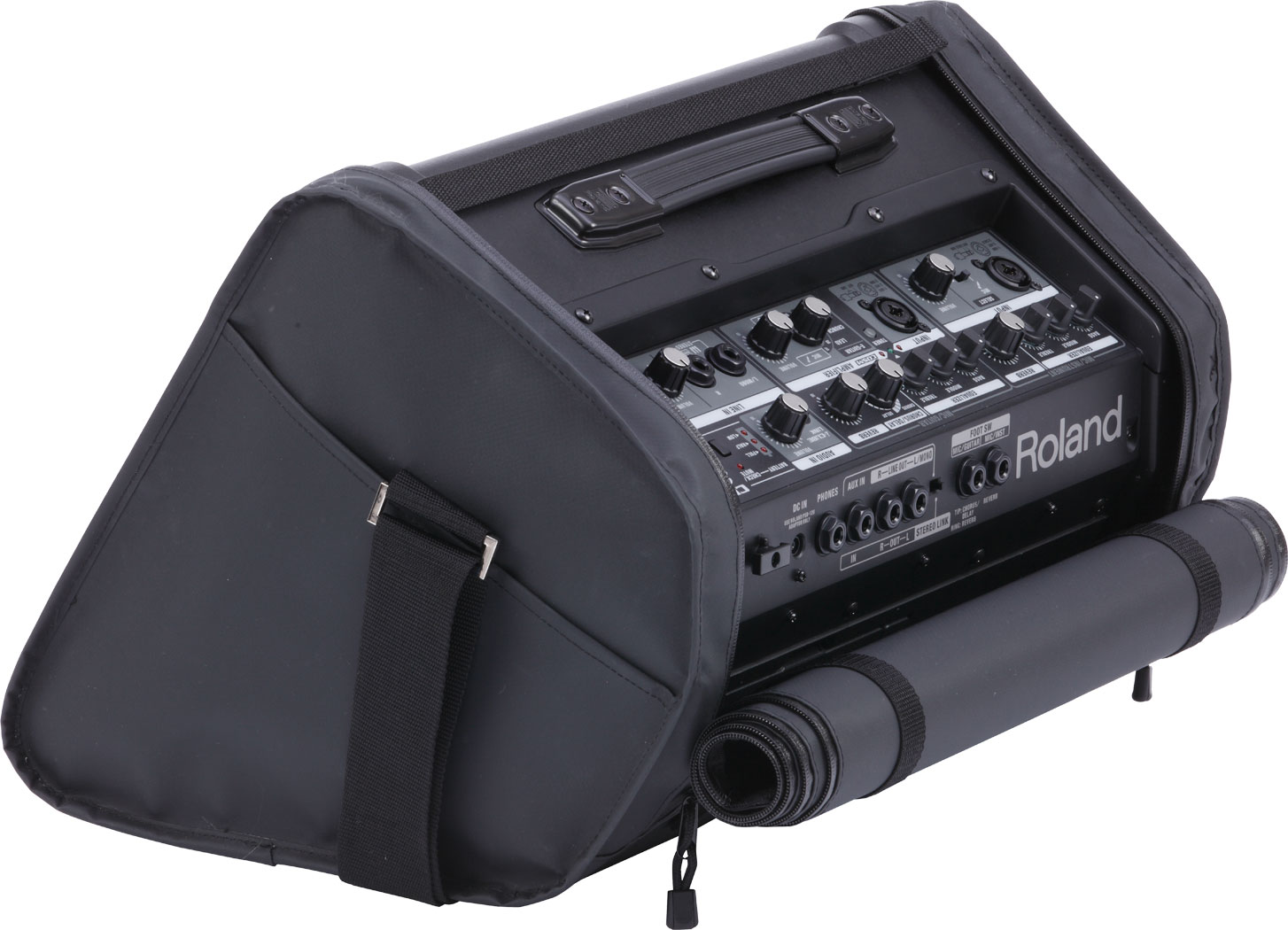 レビュー高評価の商品！ 路上ライブ向け簡易PAセット 路上ライブセット！ ROLAND EX Cube 【ギターアンプ Street