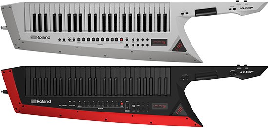 Roland】ショルダーキーボードAXシリーズが復活！キレのある外観と