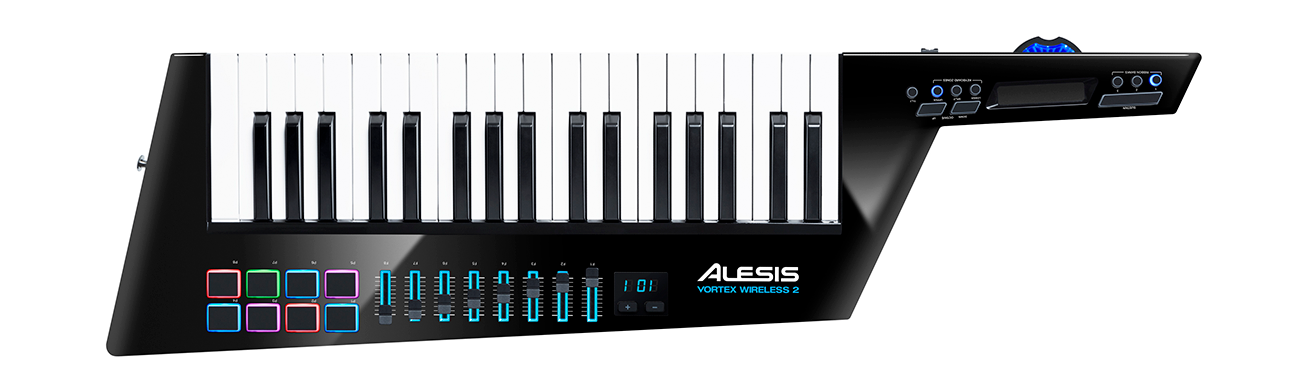 Alesis　アレシス　Vortex Wireless 2 ワイヤレス USBショルダ・キーボード・コントローラー Virtual Instrument Player　キャンペーン
