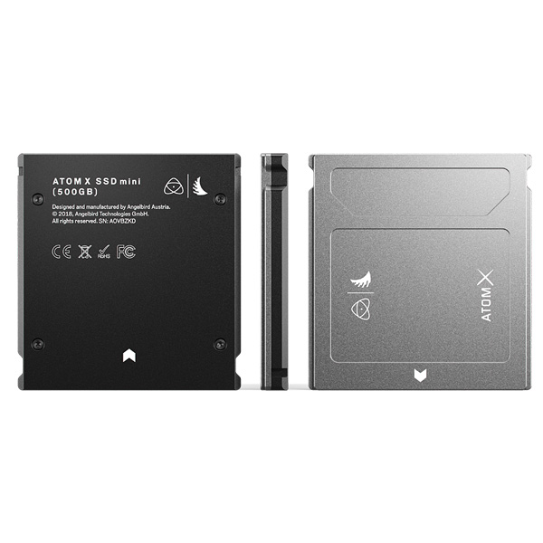 ANGELBIRD(エンジェルバード) / Atom X MINI （500GB） 【AtomX SSDmini規格対応小型SSD】 - プロ機器用記録メディア -