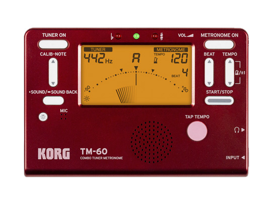 Korg(コルグ) / TM-60-RD (メタリック・レッド) 数量限定モデル 