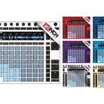 DJ機材 12inchSKINZ Ableton PUSH2 SKINZ llic Ableton Push 2 Skinz - Metallic - 12inchSkinz