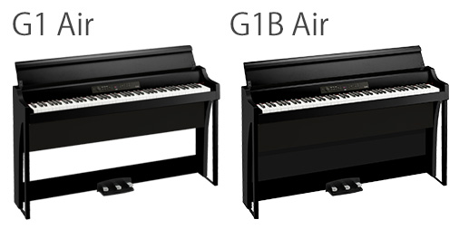 KORG】国産デジタルピアノ「G1B Air」新登場！G1 Airとの違いは