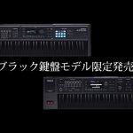 Roland JUNO-DS61 限定色ブラック Roland Juno DS 61-key Synthesizer - Special Edition Black on