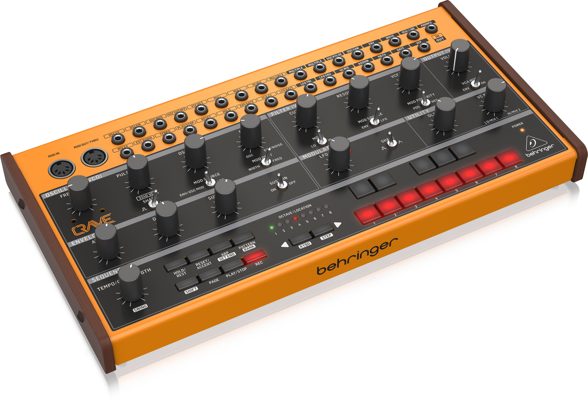 BEHRINGER（ベリンガー）オリジナルアナログシンセ「CRAVE」を発売 