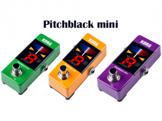 個性は足元から!!「Pitchblack mini」鮮やかな新色が登場!!【2020年1月