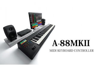 【Roland】88鍵盤MIDIキーボードの最新モデル「A-88MKII」発表