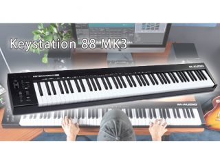 M-Audio：Keystationシリーズ、最新USB MIDIキーボード 