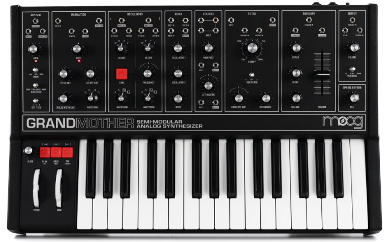 Moog grandmother Dark モーグ シンセ caravaninglarbos.com