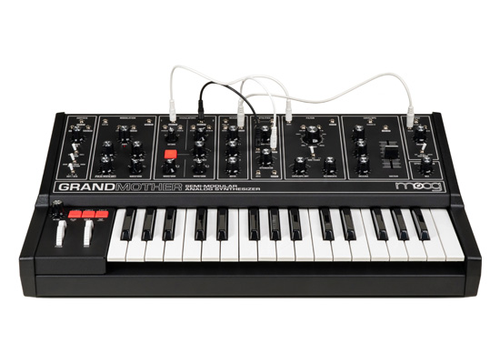 MOOG】GRANDMOTHER DARK 伝統のオールブラックカラー登場！パッチング 