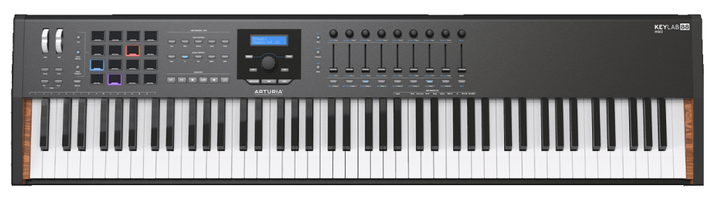 ARTURIA】KEYLAB 88 MKIIに限定カラーモデル「Black Edition」が登場