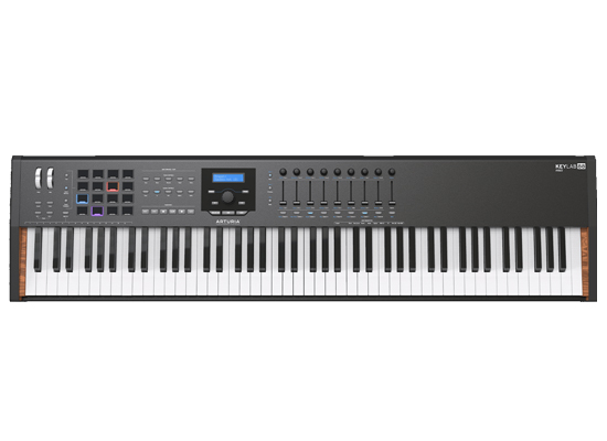 ARTURIA】KEYLAB 88 MKIIに限定カラーモデル「Black Edition」が登場