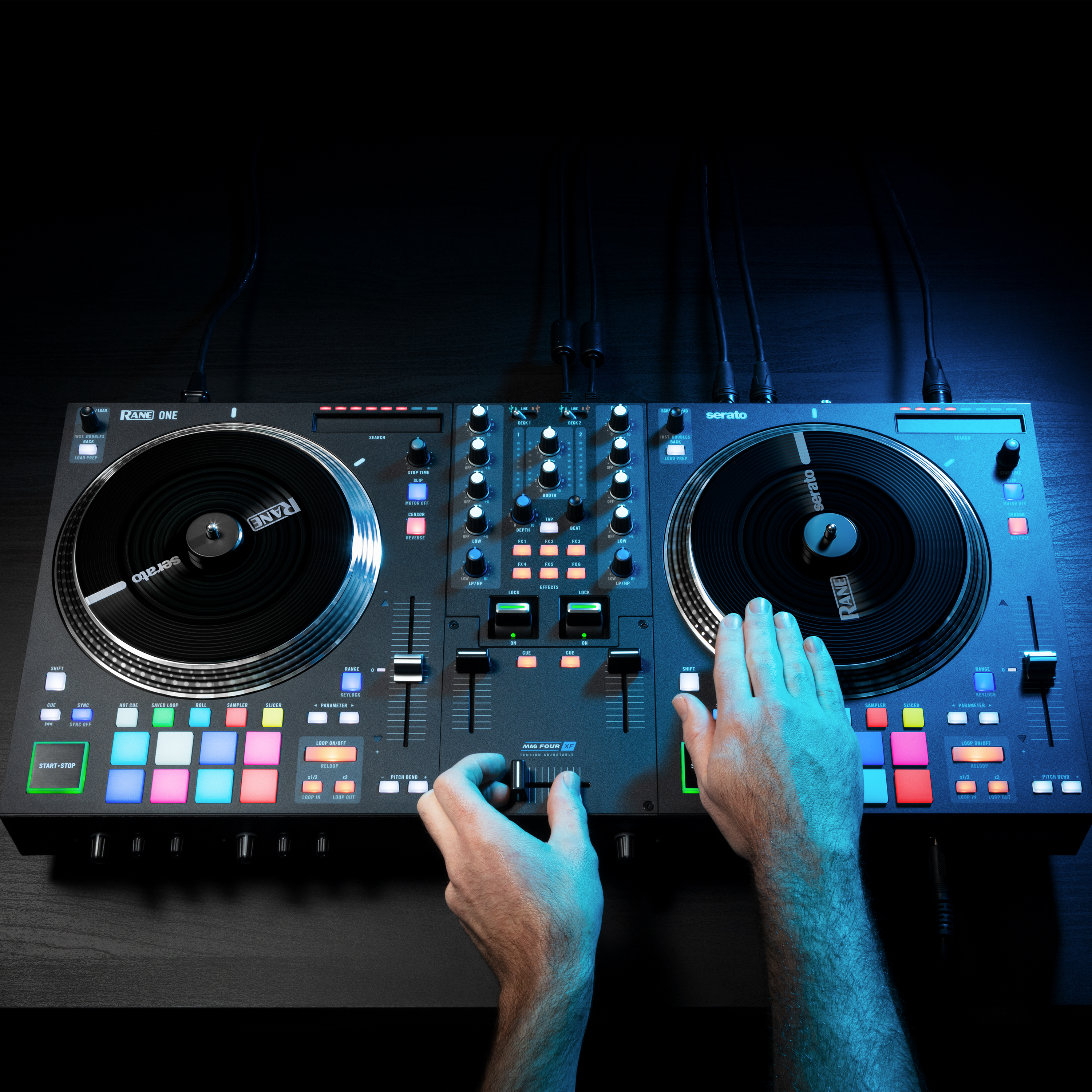 Rane ONE】電動プラッター搭載など最新技術を集結した究極のDJ