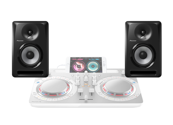 美品 Pioneer S-DJ50X 2台＋PCスタンド(おまけ) - オーディオ機器