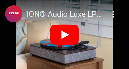 Bluetooth対応ステレオスピーカー内蔵ターンテーブル「Luxe LP」付属 