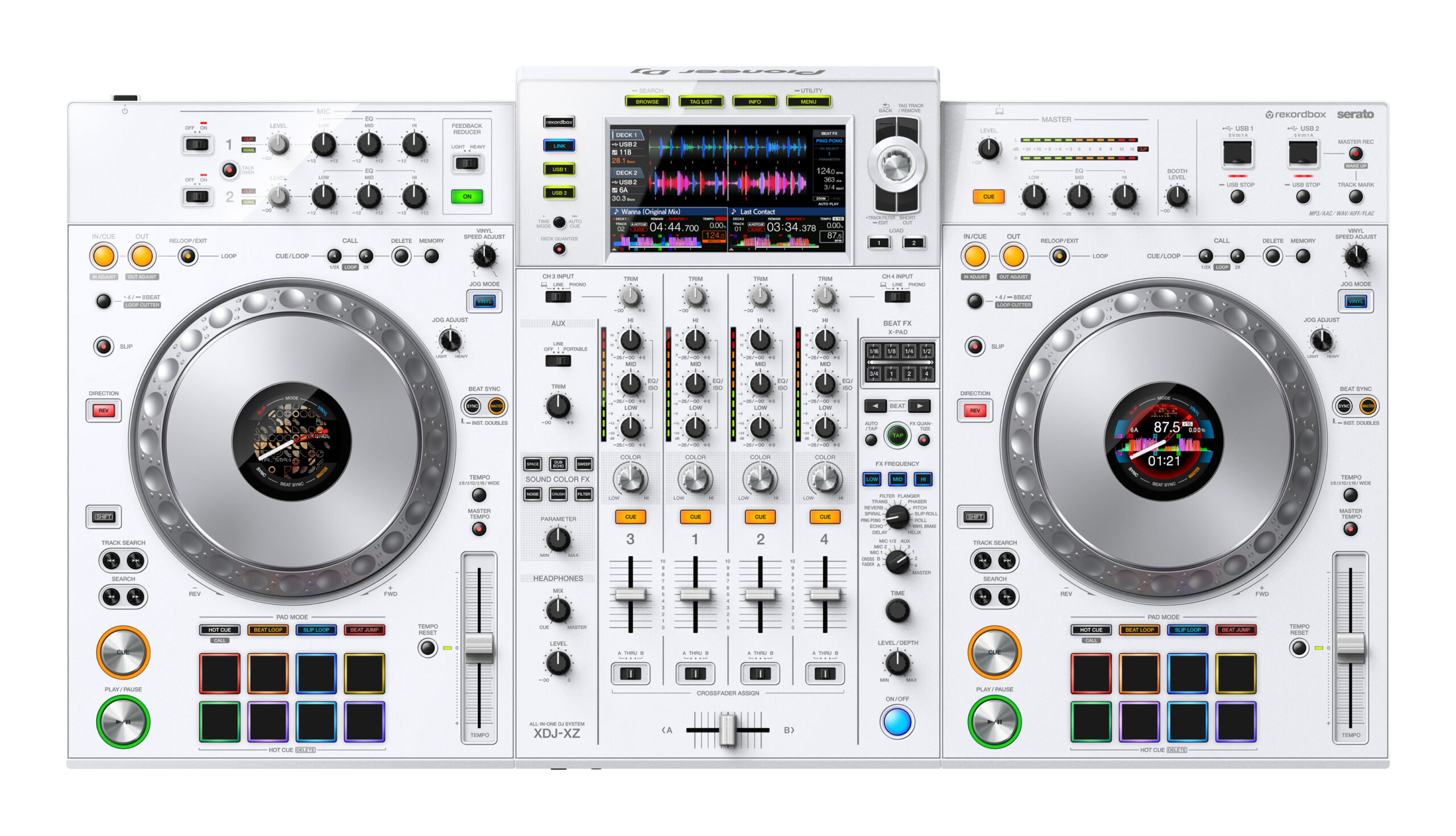 限定ホワイトモデル登場！Pioneer DJ 超人気モデルの白XDJ-XZ-Wご予約 
