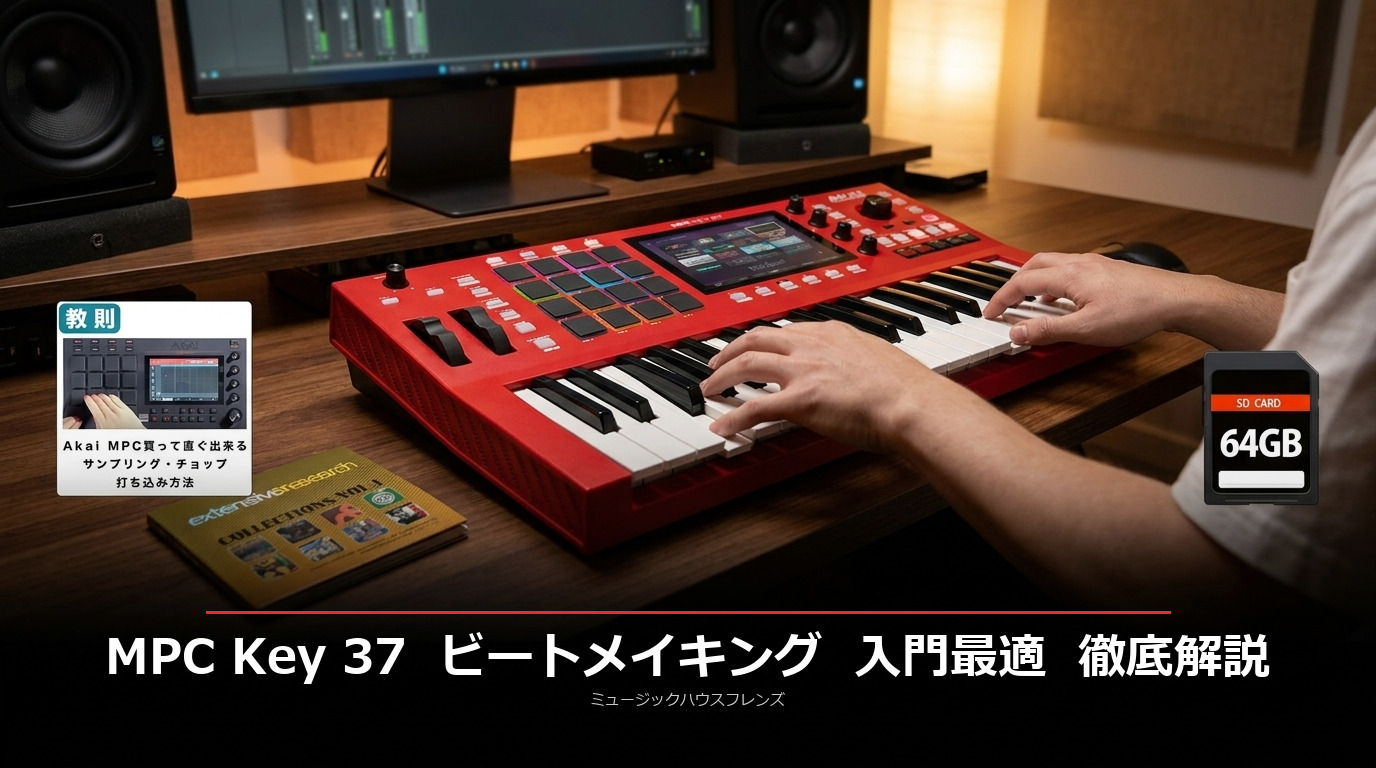 Akai MPC Key 37 レビュー｜ビートメイキング入門に最適な理由を徹底