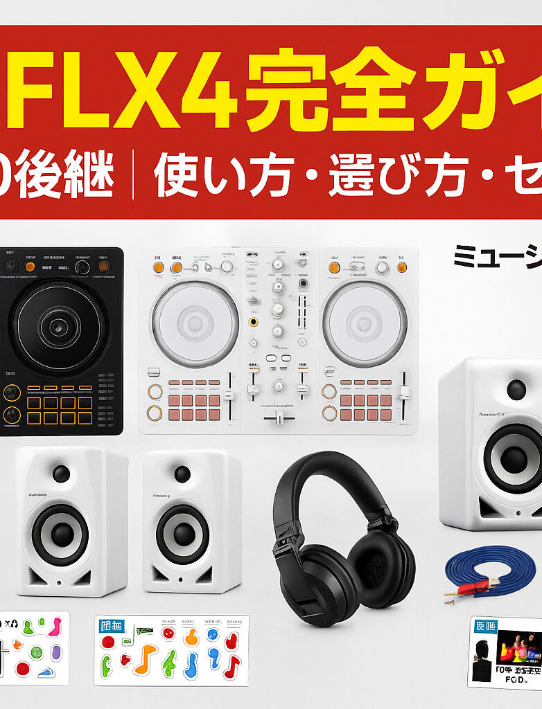 DDJ-FLX4 完全ガイド2026|DDJ-400後継の使い方・選び方・セット比較