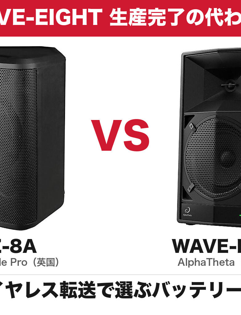 WAVE-EIGHT 生産完了の代わりに 英国 Wharfedale Pro EZ-8A